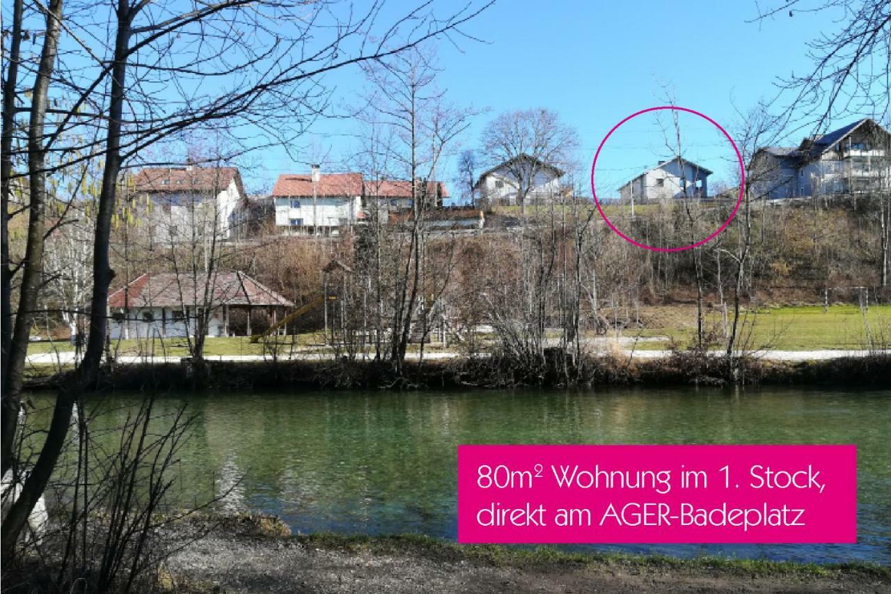Ferienwohnung Agerblick 3 Zimmer Mit Kueche, 83M2 Lenzing Ngoại thất bức ảnh
